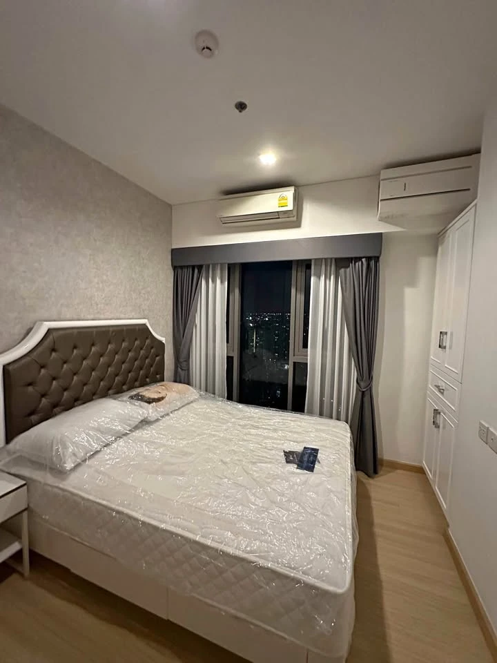 For rent: Whizdom Connect Sukhumvit, comfortable high-floor unit with good ventilation, fully furnished. Book now!