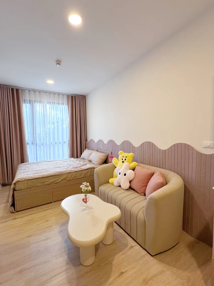 For rent: XIM Suksawat - Rama 3 Studio room, decorated in a minimalist style, with a river view. Reserve now!