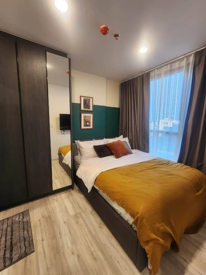 For rent: XT Huai Khwang, 1 bedroom, beautifully decorated, fully equipped, ready to move in, just bring your own luggage.