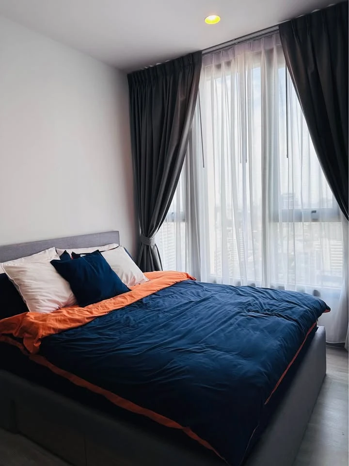 For rent XT Ekkamai, 33rd floor, very high, Thonglor-Ekkamai city view, fully furnished, ready to move in