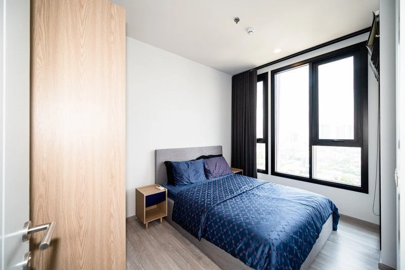 For rent: XT Ekkamai, ready to move in, 24th floor, high view, fully furnished, appliances included, just bring your bags and move in.