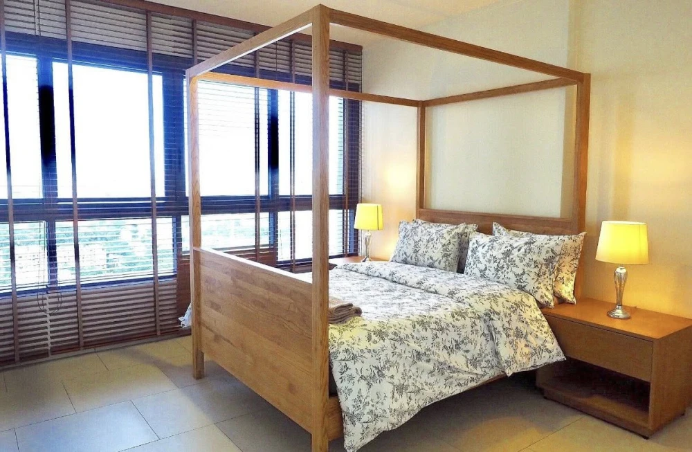 For rent: Zire Wongamat, spacious room, lots of usable space, good location, beautiful view, fully furnished, reserve now!