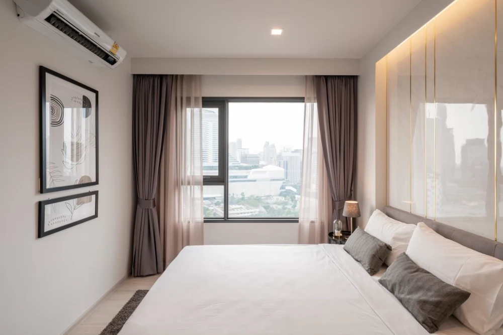 ✨ Premium Luxury Condo for Rent - High Floor with Unblocked Central Embassy View ✨ Life One Wireless