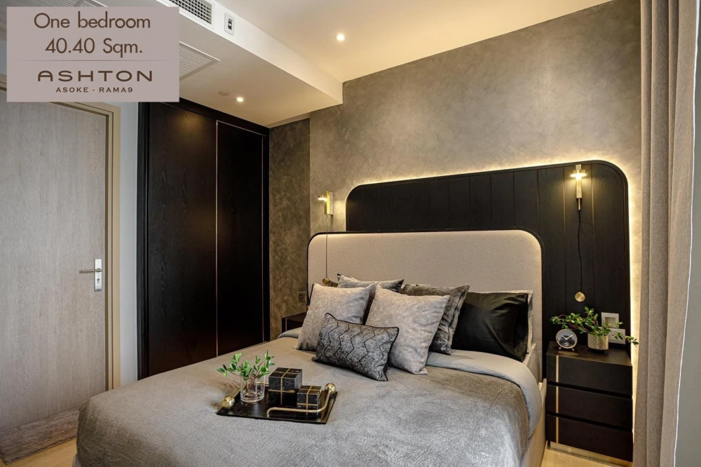 Condo for rent, Ashton Asoke-Rama 9, beautifully decorated, fully furnished with appliances. Just bring your bags and move in!