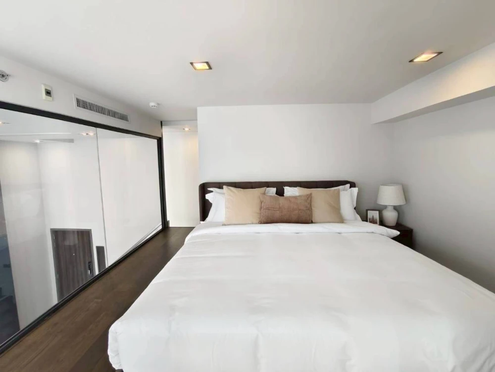 🌸🏙️ Condolette Ize Ratchathewi for rent | Next to BTS, beautiful room, fully furnished! 🏙️🌸