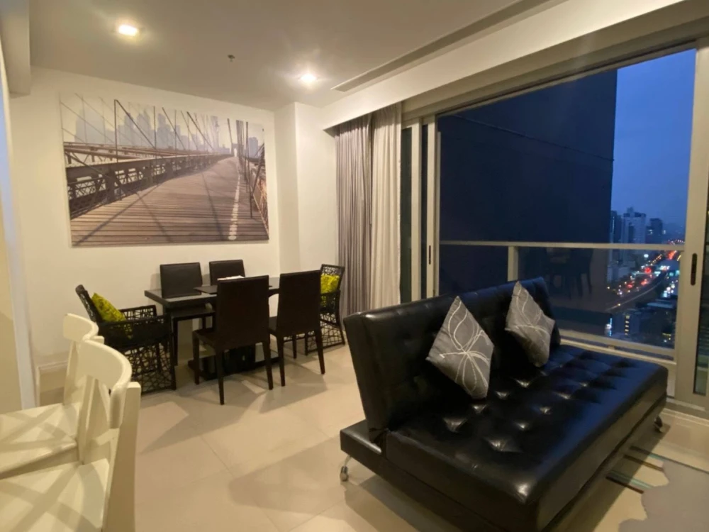 🔥 For rent, The River, luxury condo, Chao Phraya River view, near BTS.