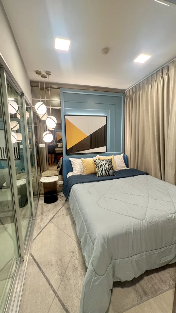 FOR RENT : Plum Sukhumvit 62, fully furnished room, ready to move in, complete here, I must say that you definitely must not miss it.