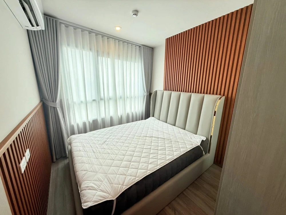 For Rent Ideo Ramkhamhaeng – Lamsali Station, spacious room, lots of usable space, if you don't reserve, you'll regret it.