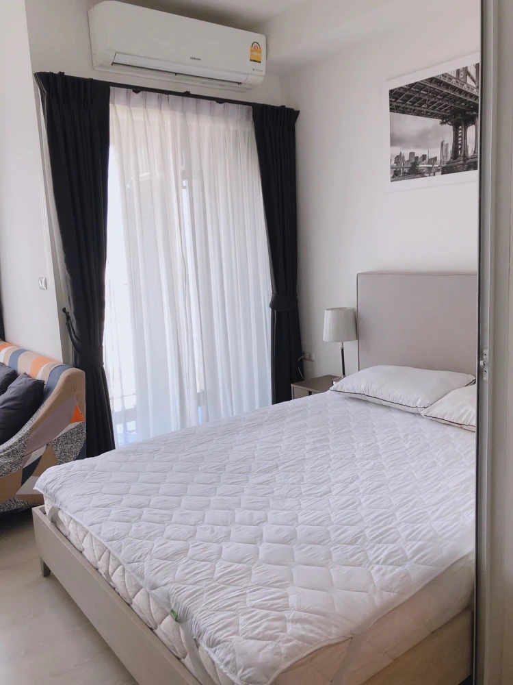 For rent Chapter One Eco Ratchada - Huaikhwang, corner room, quiet, peaceful, complete here, come and book now.