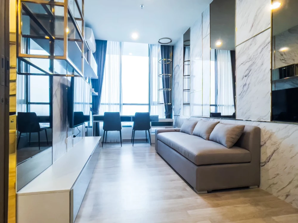 For rent condo Niche Pride Taopoon, fully furnished room, ready to move in, convenient and complete here, come and reserve now.