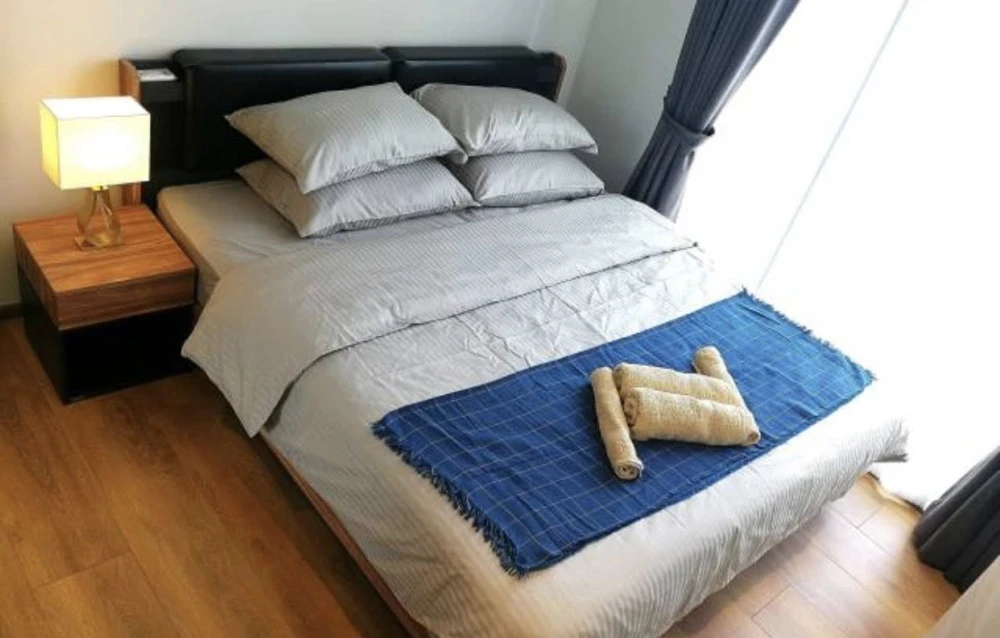 For rent condo Park 24 Origin Phrom Phong, large room, comfortable living, lots of usable space, good price, hurry and reserve now, don't miss out.