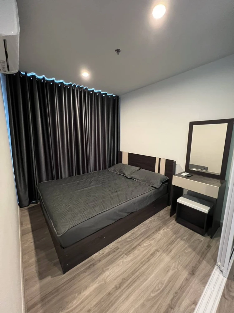 Condo for rent, Regent Home Bangna, 11th floor, Chao Phraya River view. Partitioned rooms, fully equipped kitchen. Book now!