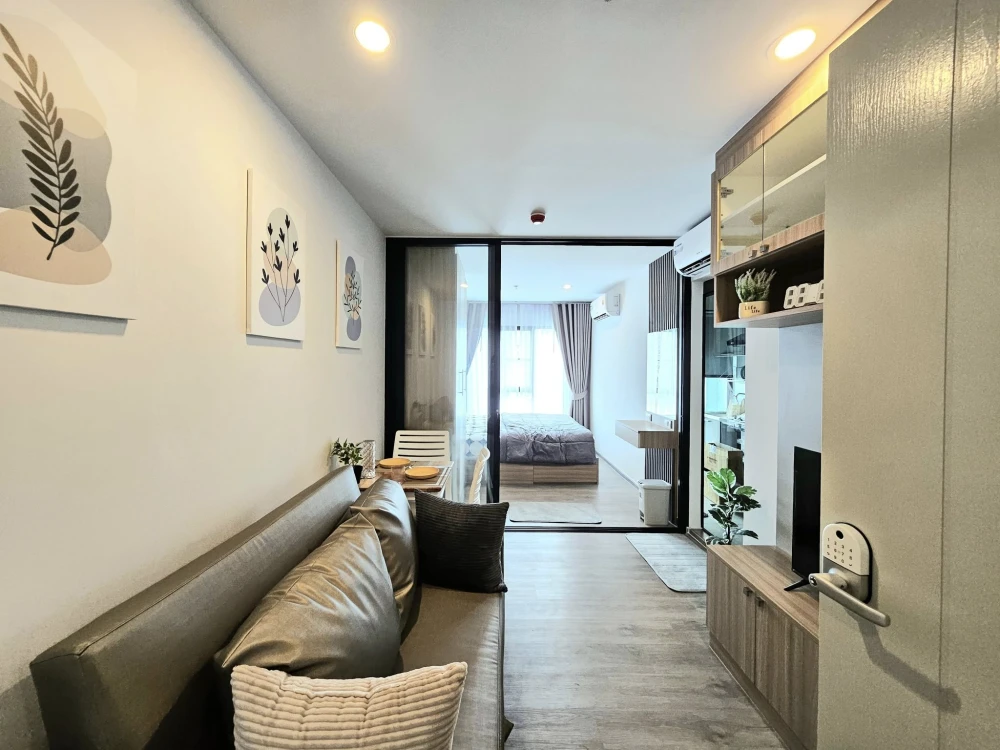 For rent condo Regent Home Wutthakat, fully furnished room, ready to move in, complete with furniture and appliances, just bring your bags and move in