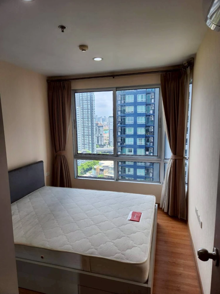 Condo for rent, The Base Sukhumvit 77, 25th floor. Unobstructed view, swimming pool view. Clean room, convenient, everything you need in one place. Bo