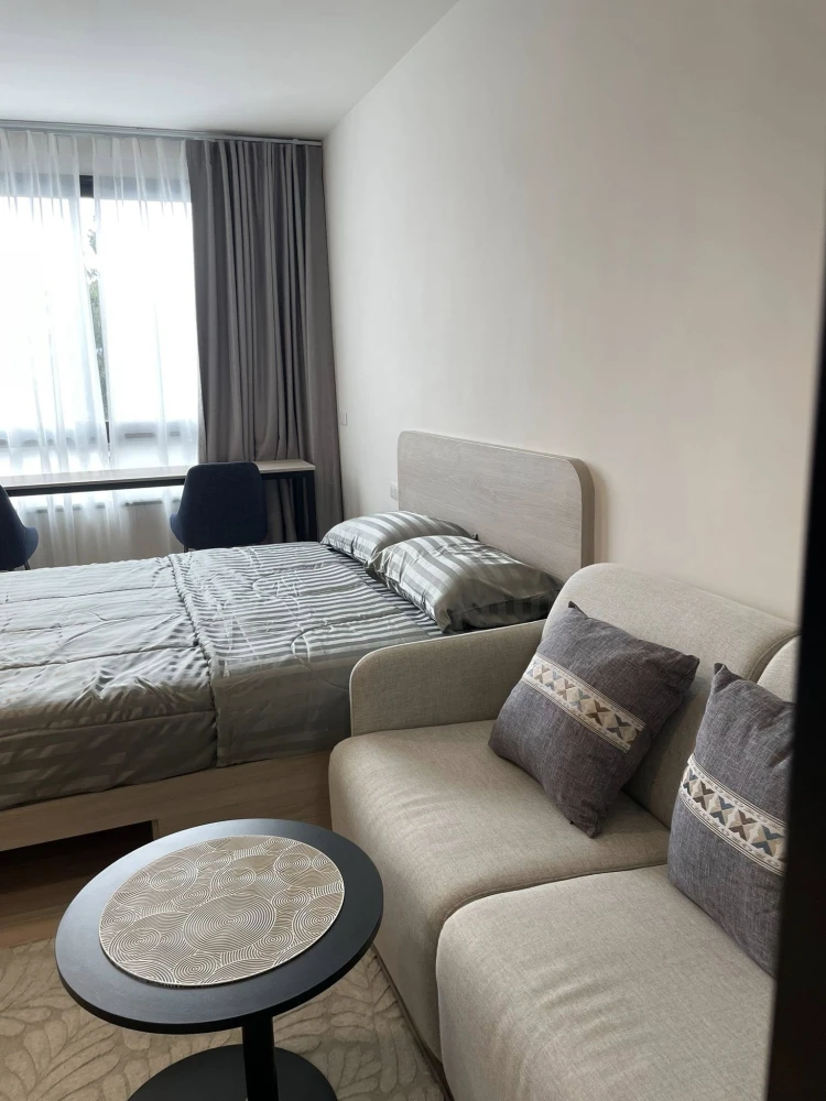 For rent dcondo hype rangsit, studio room, 5th floor, not very high, not expensive, complete here, hurry and book now.