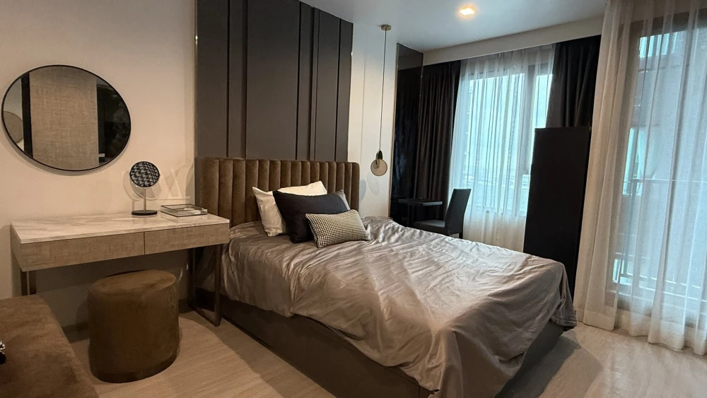 For Rent Life Ladprao, a beautifully decorated room with complete amenities. Just bring your belongings and move in. Don't miss out!