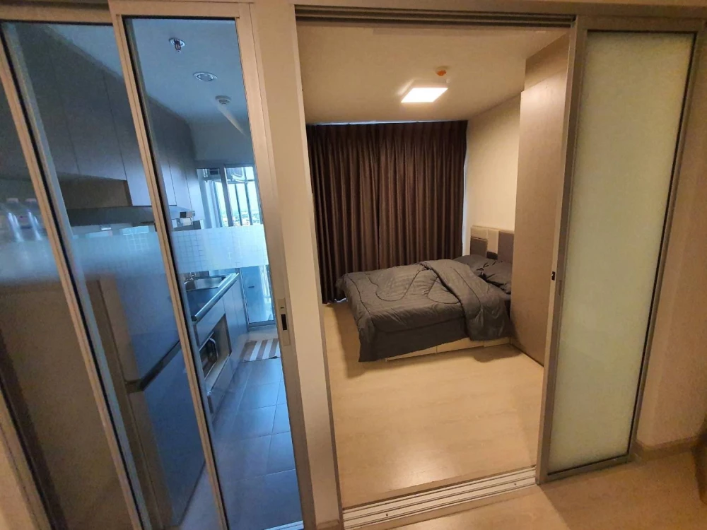 For rent Niche id @ Pakkret Station, 19th floor, high view, comes with facilities, hurry and book now.