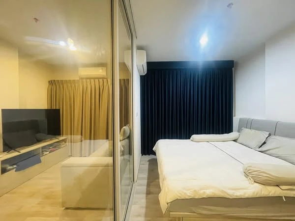 For rent Niche MONO Ramkhamhaeng, ready to move in, complete facilities, come and reserve today.