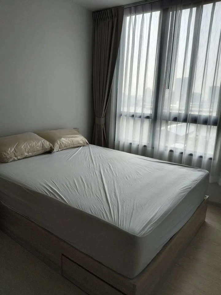For rent Noble NUE Mega Plus Bangna, 10th floor, beautiful garden view, large size, airy and cool, book now
