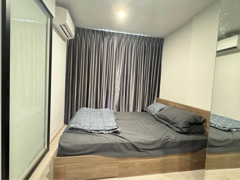 For rent Nue Core Khukhot Station, a nice room, complete with furniture and electrical appliances. If you don't book, you'll regret it later.