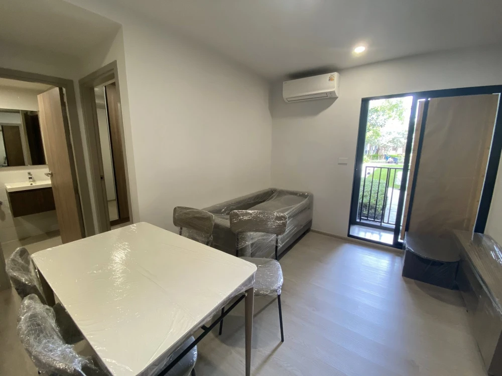 For rent Nue Core KhuKhot Station, large room, comfortable living, lots of usable space, complete here, come and reserve now, don't miss out.