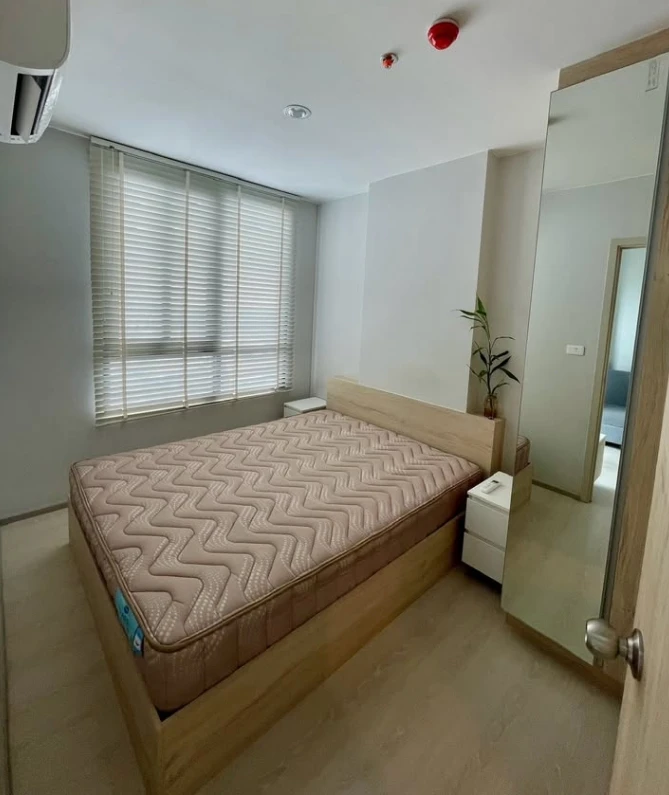 For rent Nue Noble Srinakarin - Lasalle, ready to move in, 41st floor, high ceiling, complete here, hurry and reserve now.