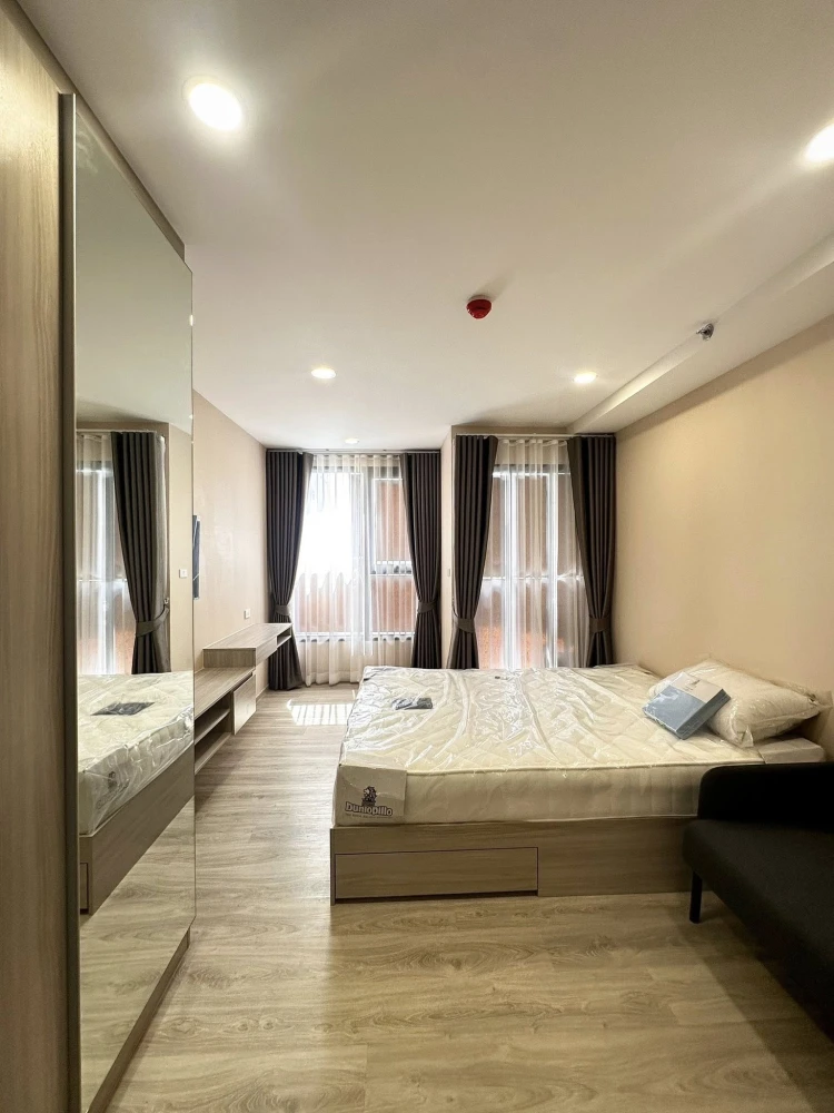 For rent Origin Plug&Play Srinakarin, ready to move in, complete in one place, just drag one suitcase and move in.