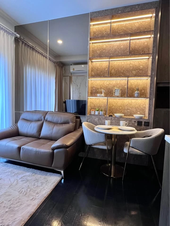 For rent Park Origin Thonglor, corner room with privacy, fully built-in, if you miss it, you will regret it later.
