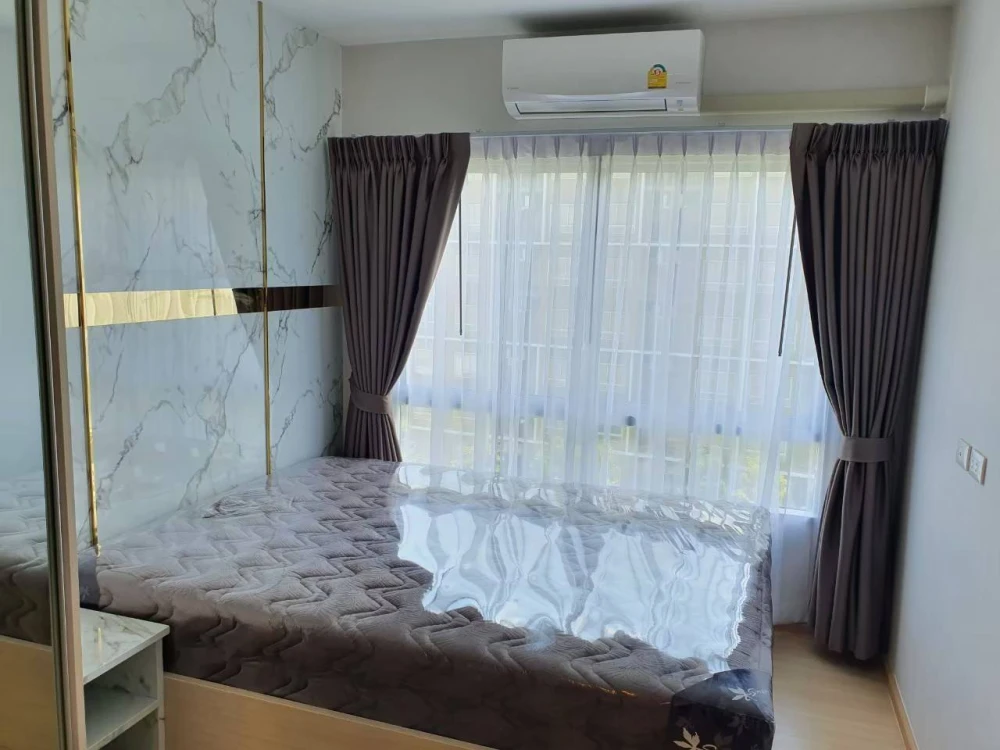 For rent Plum Condo Rangsit Alive 2 rooms, fully furnished, ready to move in, well built-in, everything is complete here. You must hurry to reserve no