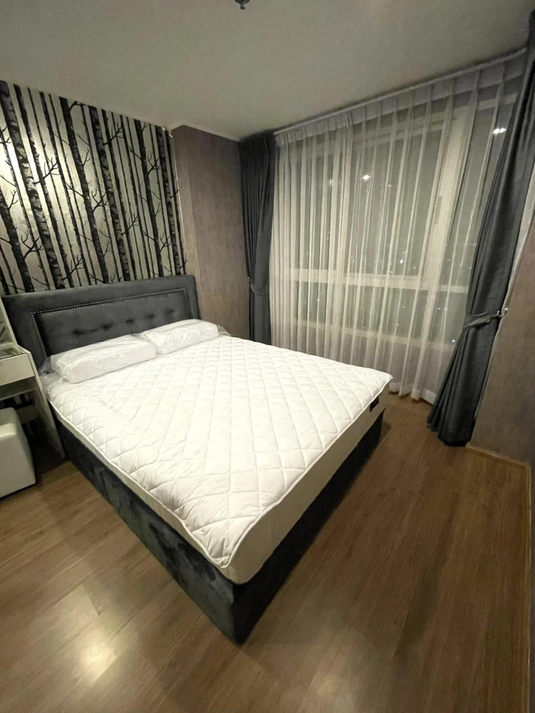 For rent U Delight @ TalatPhlu Station, a nice room with good wallpaper, a good price, book now, don't miss out.
