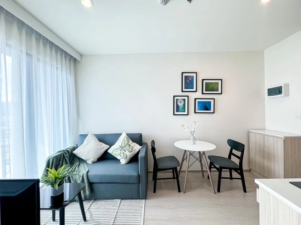 For rent condo NUE Noble Ratchada-Ladprao, nice room, 11th floor, high view, great price, you will regret it if you miss it.