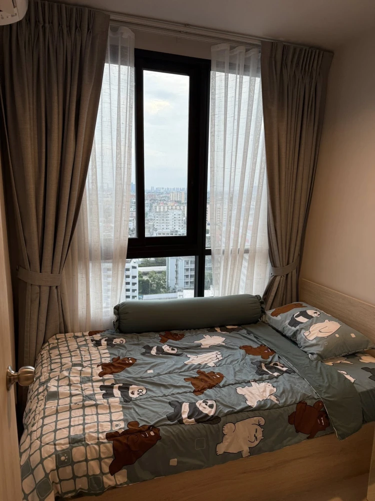 For sale Condo Nue Noble Ngamwongwan, spacious room, lots of usable space. If you don't book, you'll regret it later.