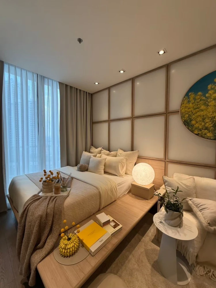 For sale Condo Park 24 Origin Phrom Phong, beautiful room, fully furnished, ready to move in, with complete facilities, book now.