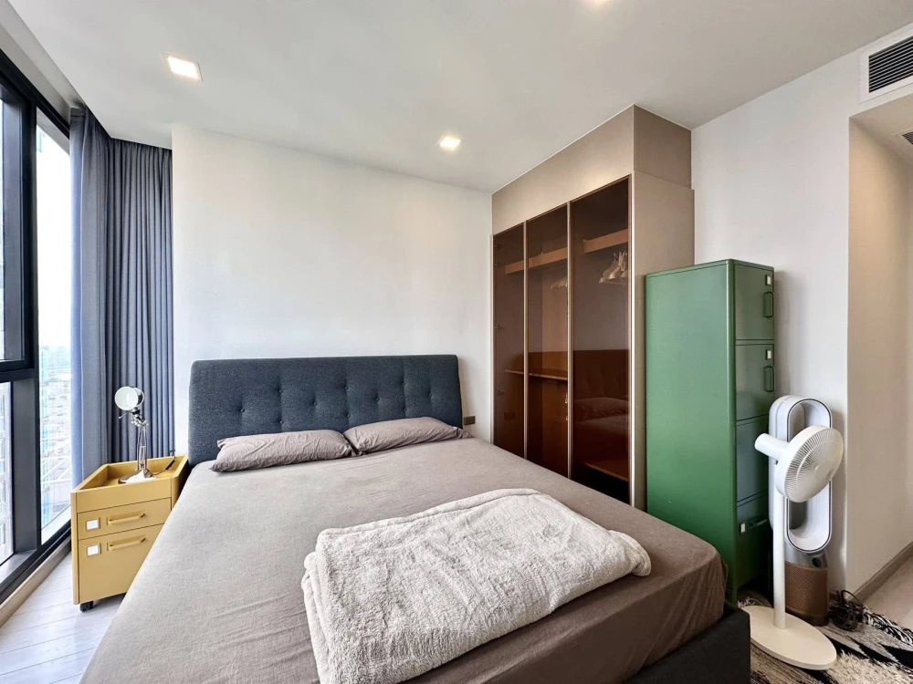 For sale One9Five Asoke-Rama 9, large room, comfortable, 30th floor, high view, come and own it today.