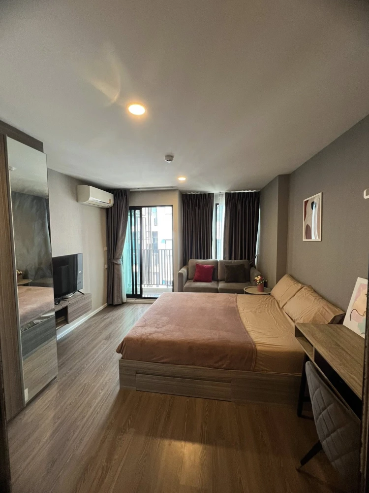 For sale or rent: The Origin Ramintra 83 Station. Fully furnished unit, ready to move in. Convenient and complete amenities all in one place. Book you