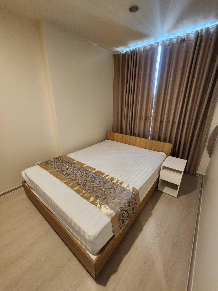 Condo for sale/rent, New Noble Chaengwattana, high floor, white room, comfortable to look at, with furniture, good like this, reserve now.