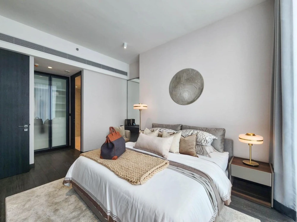 Tait 12 Sathorn Luxurious Condo for Rent, fully furnished room, ready to move in, model style, come and reserve today.