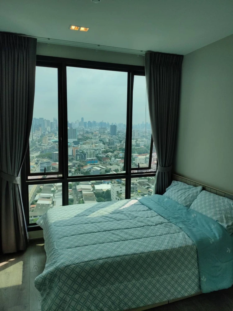 Whizdom Avenue Ratchada - Ladprao, 1 bedroom, fully furnished, ready to move in, 23rd floor, great v