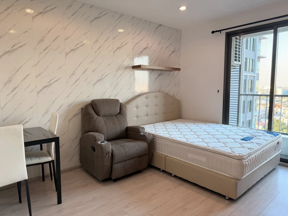 ให้เช่า คอนโด ไอดีโอ โมบิ จรัญ-อินเตอร์เชนจ์ ตกแต่งบิ้วอินลายหินอ่อน 1ห้องนอน 1ห้องน้ำ จองเลย images