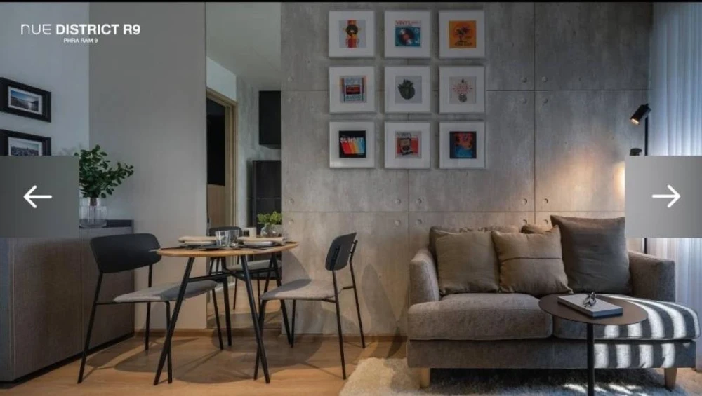 ขายขายดาวน์ Nue District R9 1 ห้องนอน 1 ห้องน้ำ ชั้น 3 ไม่สูง มาพร้อมราคสุดคุ้ม คุณต้องไม่พลาด