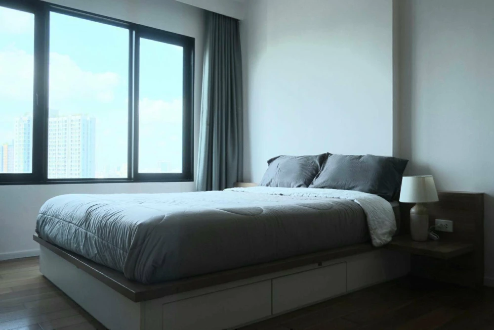 ขายคอนโดห้องใหญ่ไซส์หายาก 40 ตร.ม. ชั้นสูง ชั้น 15 แต่งครบพร้อมอยู่ ทำเลทองอ่อนนุช ใกล้ BTS อ่อนนุช | ✨ Blocks 77 (บลอคส์ 77)
