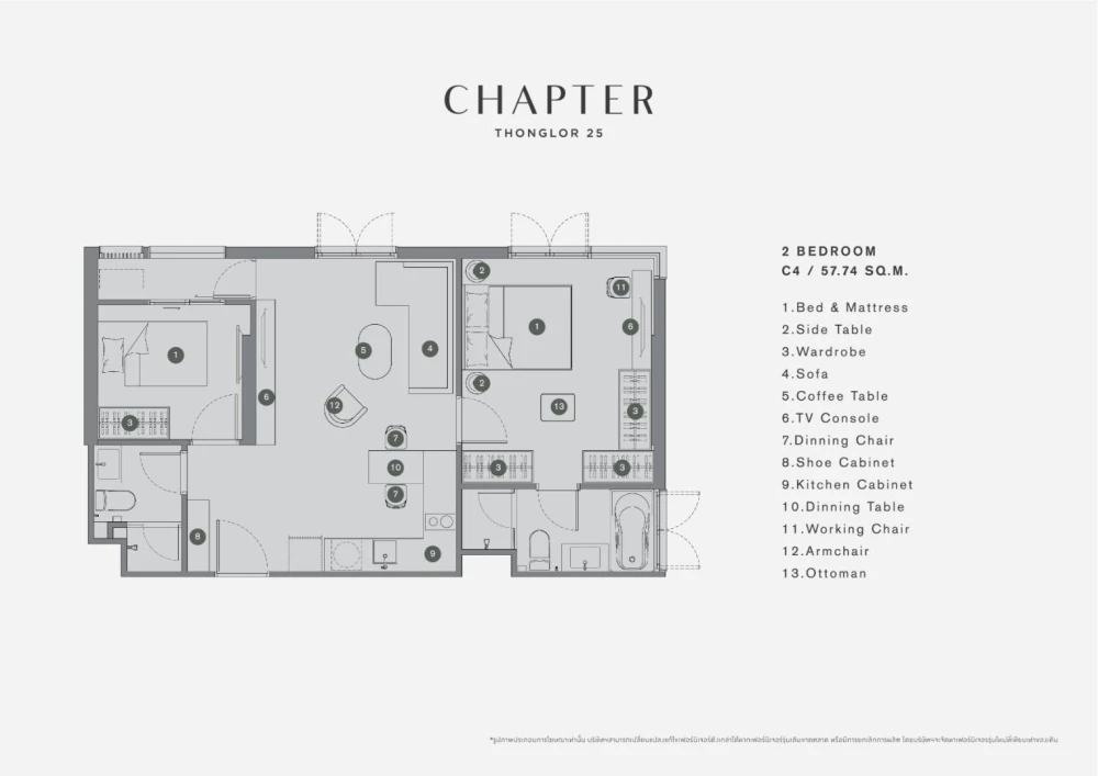 ขายคอนโด Chapter Thonglor 25 ห้องกว้างขวาง พื้นที่ใช้สอยเยอะ ราคาอย่างโดน มาเป็นเจ้าของได้แล้ววันนี้
