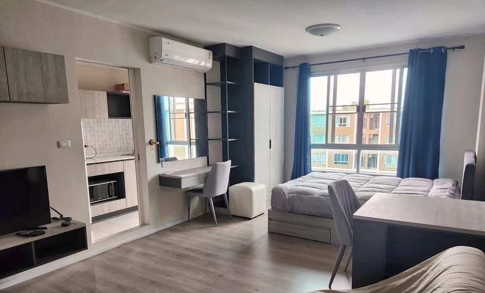 ขายคอนโด D CONDO CAMPUS DOME RANGSIT เฟอร์ครบชุด ตกแต่งพร้อมเข้าอยู่เลยจ้า ด่วนๆ