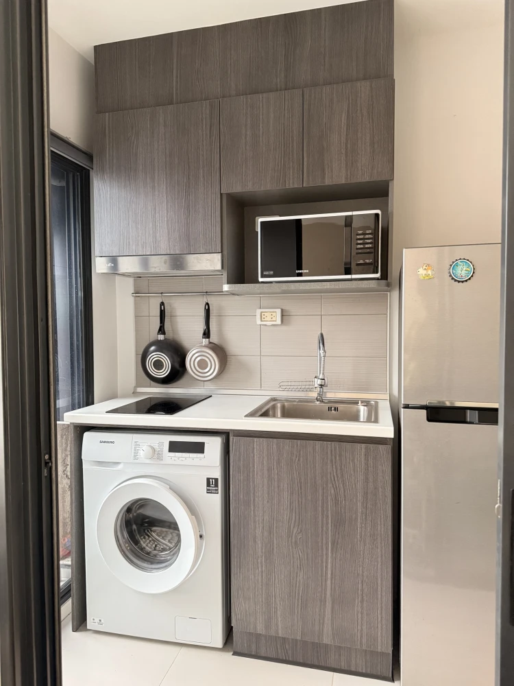 ขายคอนโด Elio Del Nest ห้องมุม Private ชั้น 6 วิวเมือง วิวโล่ง ไม่ติดห้องข้างๆ ตกแต่งครบ ฟังก์ชันใช้สอยจริง ซื้อเลย