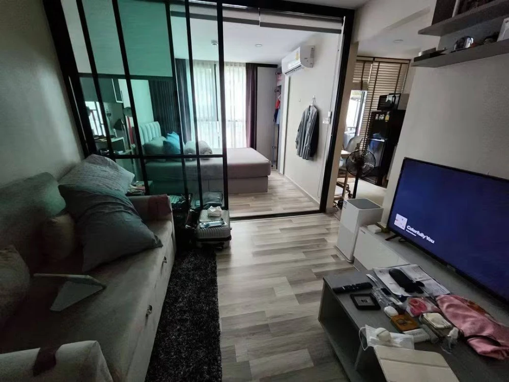 ขายคอนโด The Cube Premium รัชดา32 ห้องน่าอยู่ เฟอร์ เครื่องใช้ไฟฟ้าครบครบ มาเป็นเจ้าของได้แล้ววันนี้