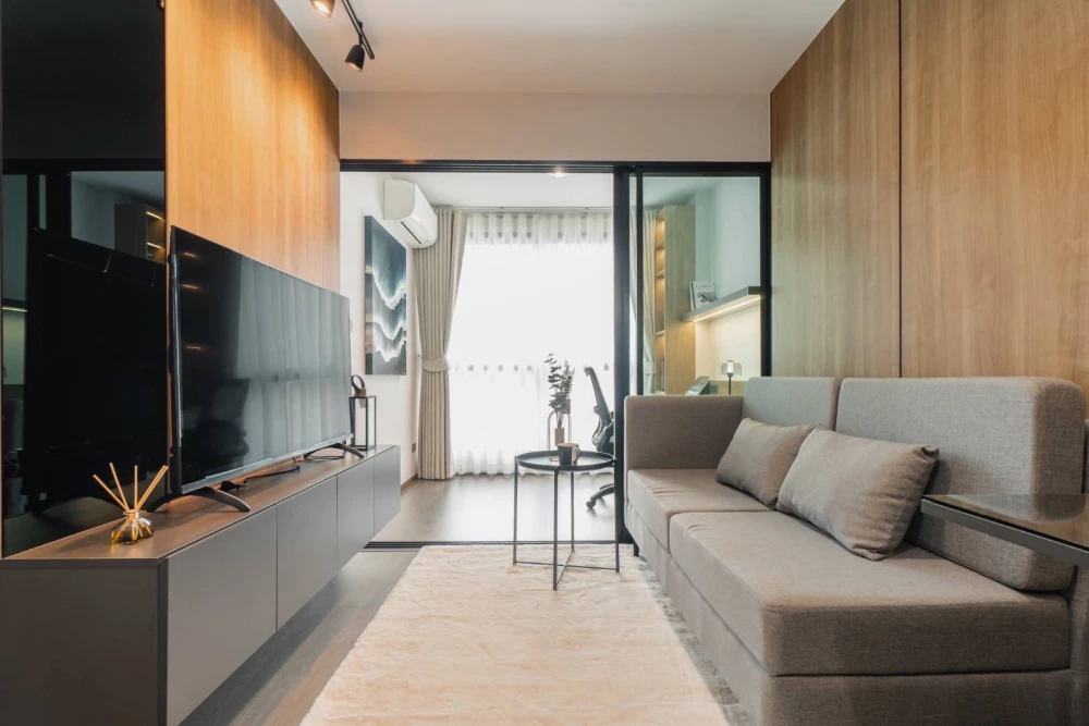 ขายคอนโด The Excel Ladprao-Sutthisan ชั้น 4 วิวสระ  Full furnished มาจับมาจองได้แล้ววันนี้ อย่าพลาด