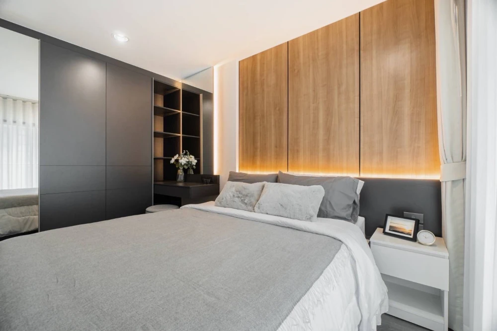 ขายคอนโด The Excel Ladprao-Sutthisan ชั้น 4 วิวสระ  Full furnished มาจับมาจองได้แล้ววันนี้ อย่าพลาด