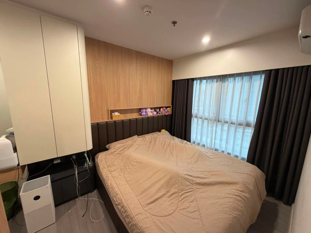 ขายคอนโด The Parkland Charan-Pinklao ห้องแต่ง Built-in เน้นการใช้งานจริงและพื้นที่จัดเก็บ พร้อมเฟอร์นิเจอร์และเครื่องใช้ไฟฟ้า จองเลย