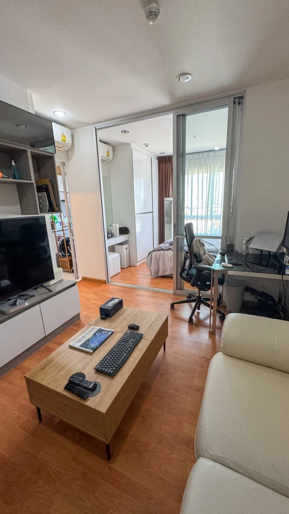 ขายคอนโด The President Phetkasem–Bangkhae ห้องพร้อมอยู่ เฟอร์ เครื่องใช้ไฟฟ้าครบ ลากกระเป๋าเข้าอยู่ได้เลย