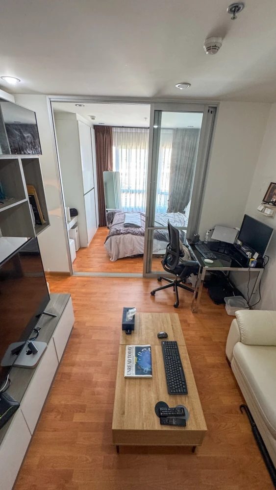 ขายคอนโด The President Phetkasem–Bangkhae ห้องพร้อมอยู่ เฟอร์ เครื่องใช้ไฟฟ้าครบ ลากกระเป๋าเข้าอยู่ได้เลย